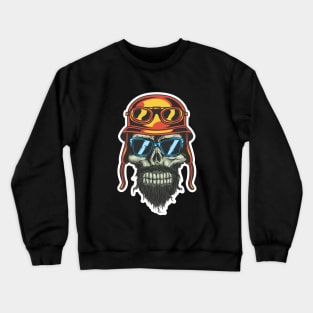 old skull Crewneck Sweatshirt